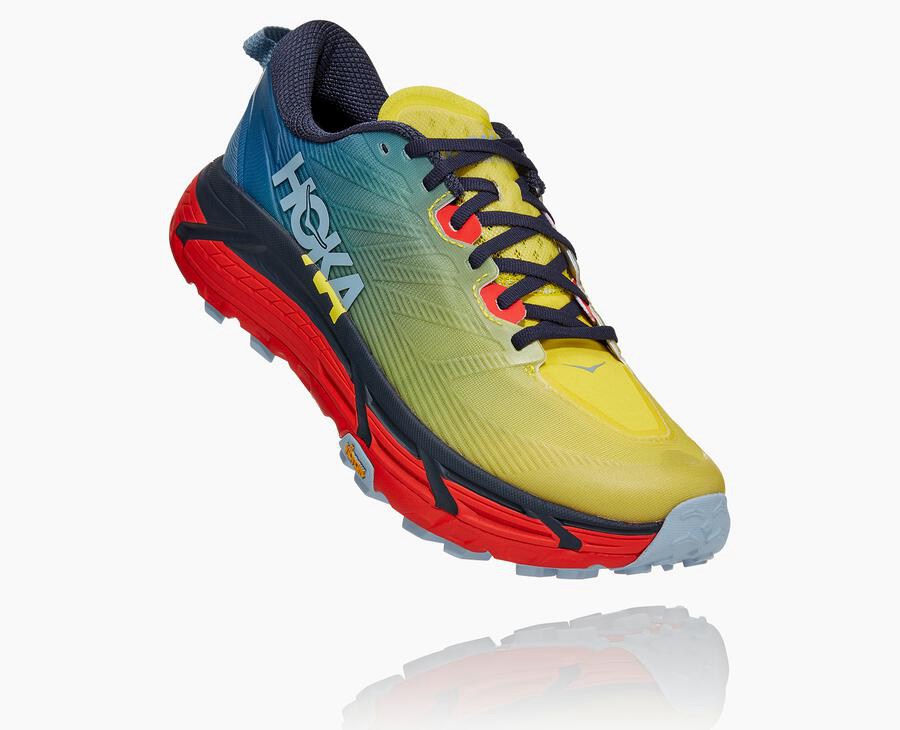 Tenis Hoka One One Trail Hombre Azules - Mafate Speed 3 - MVEW93724